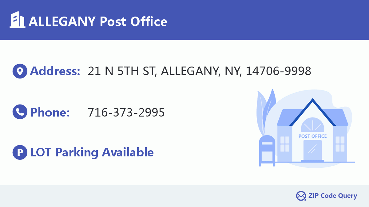 Post Office:ALLEGANY