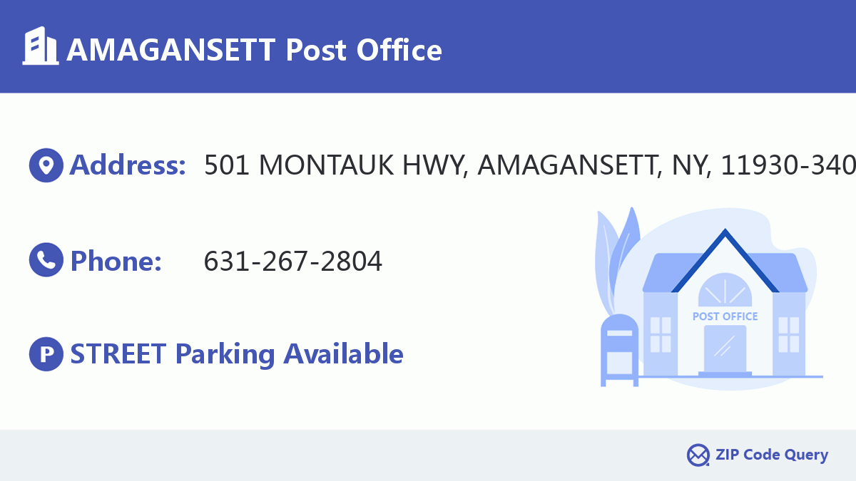 Post Office:AMAGANSETT