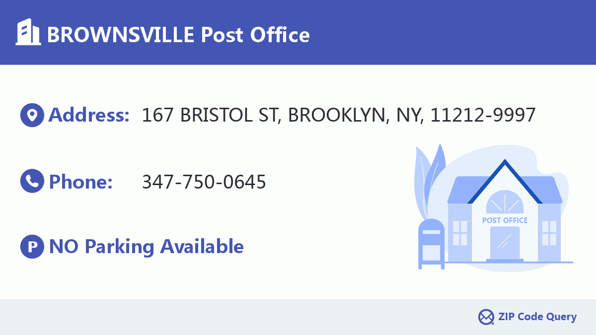 Arriba 33+ imagen brownsville post office number