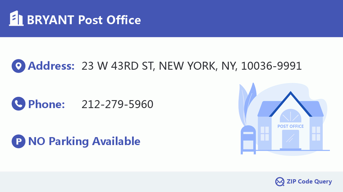 Post Office:BRYANT