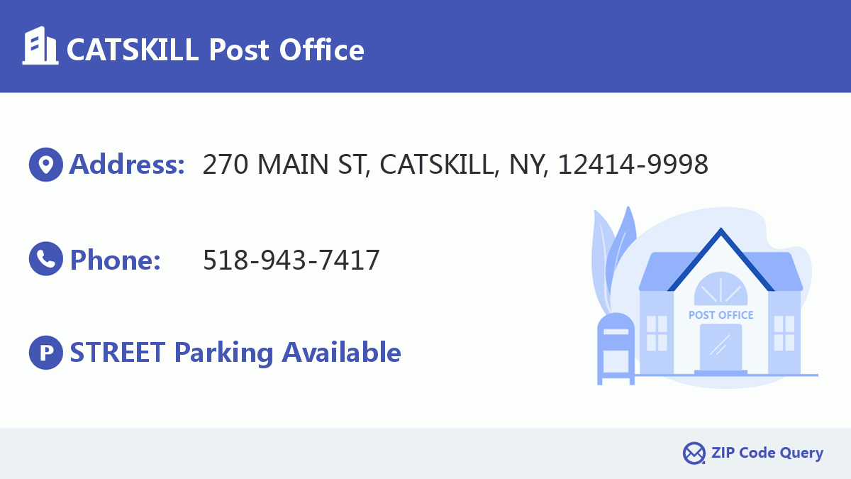 Post Office:CATSKILL