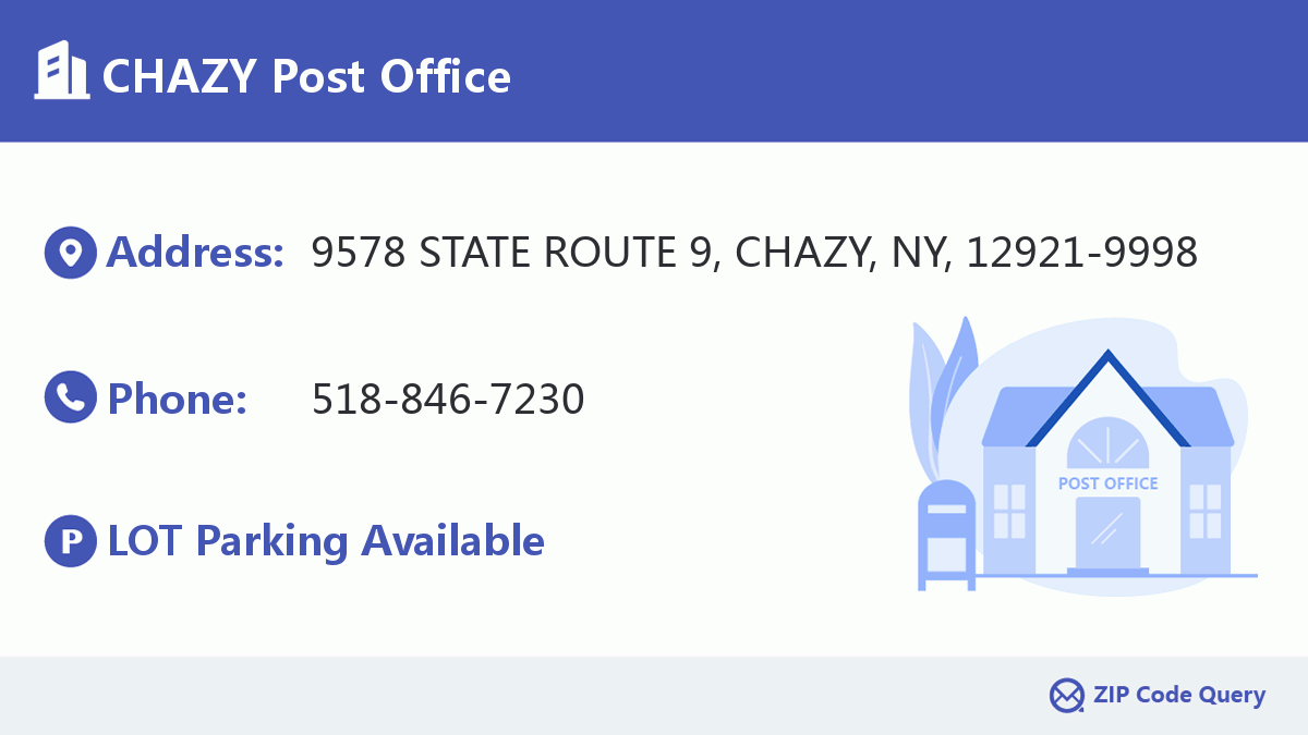 Post Office:CHAZY