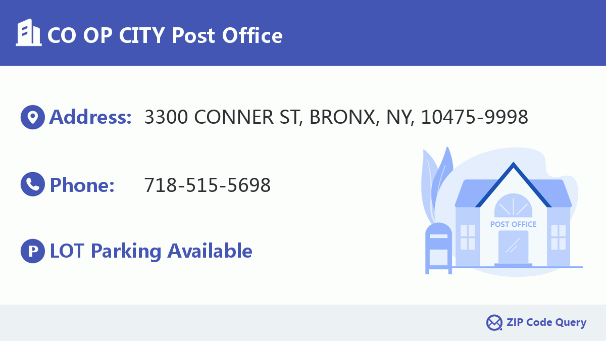 Post Office:CO OP CITY