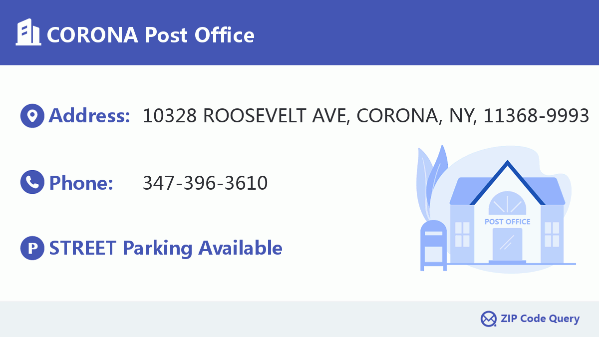 Post Office:CORONA-A