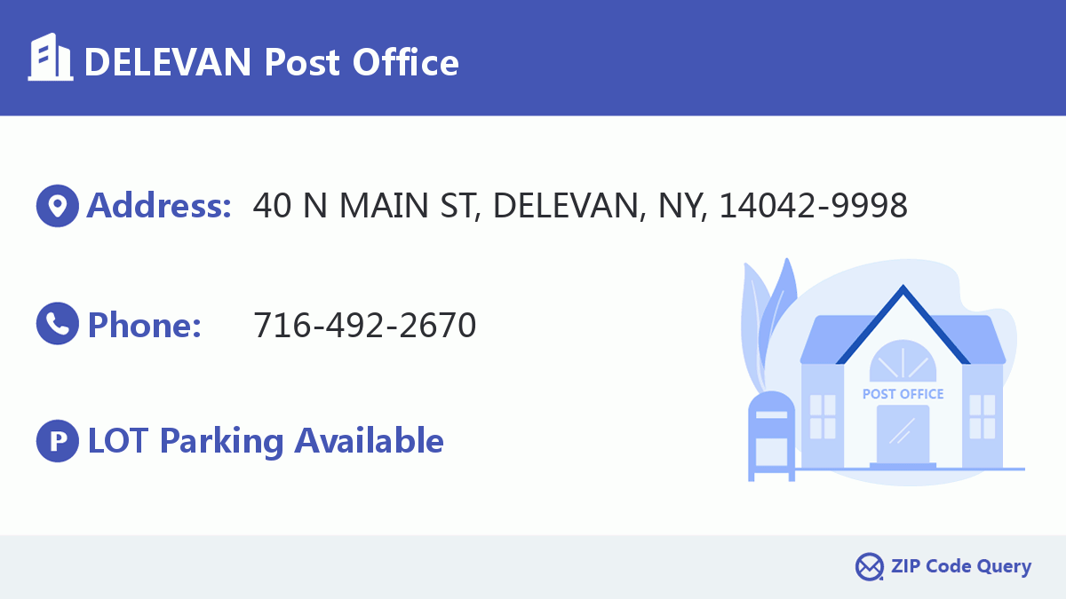 Post Office:DELEVAN