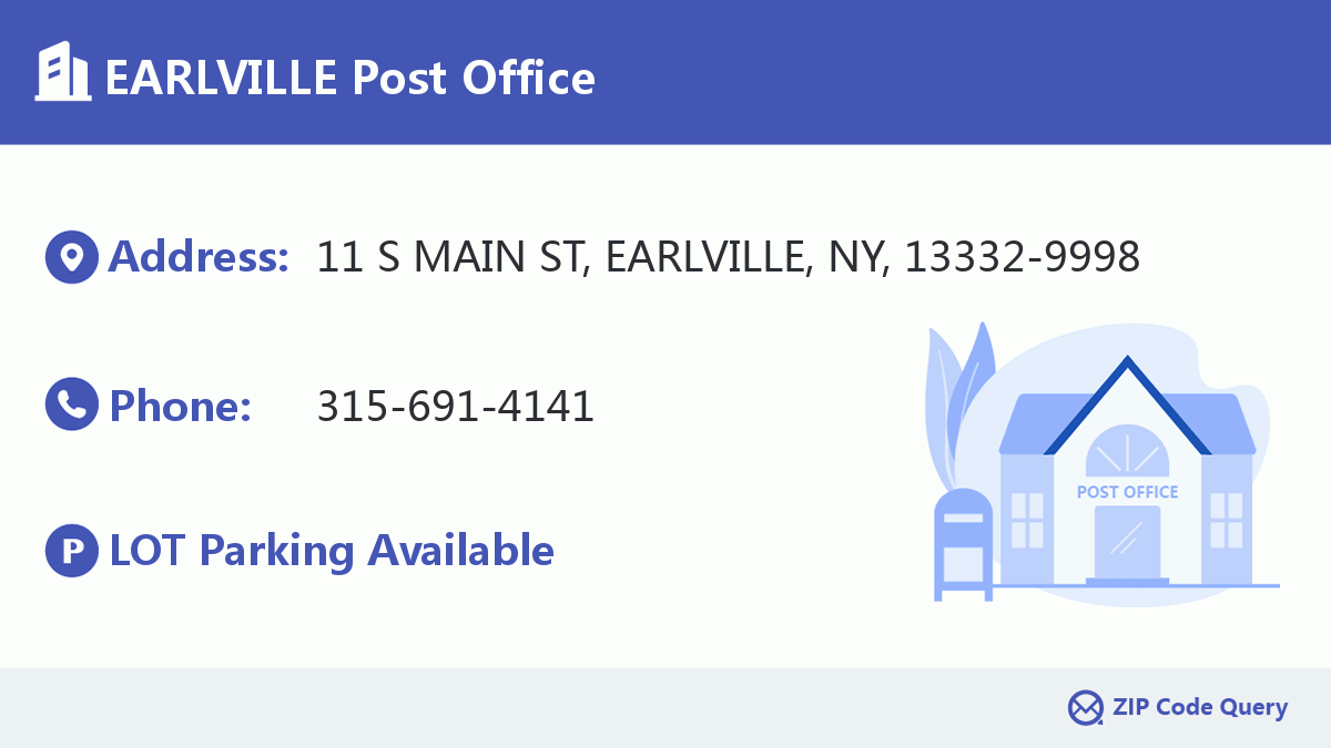 Post Office:EARLVILLE