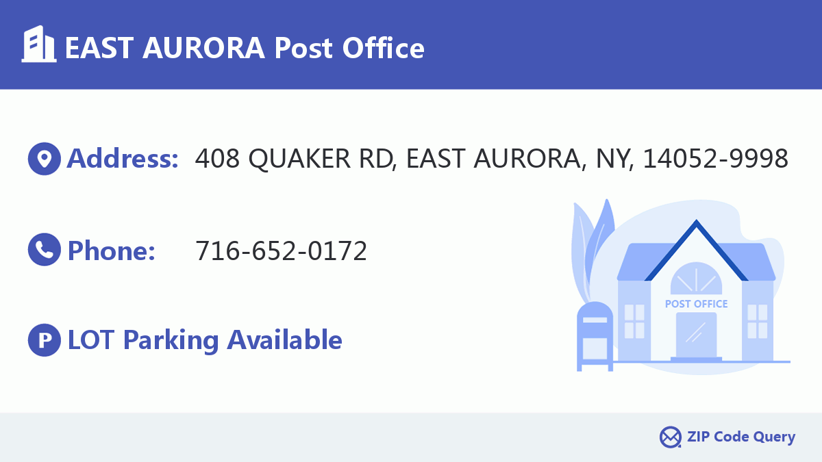 Post Office:EAST AURORA