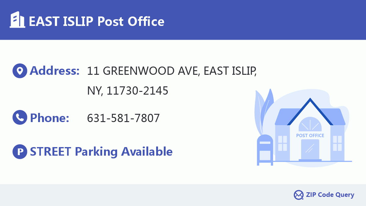 Post Office:EAST ISLIP