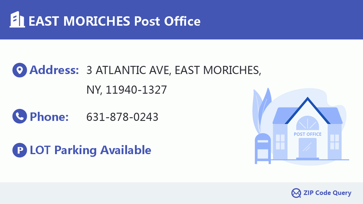 Post Office:EAST MORICHES