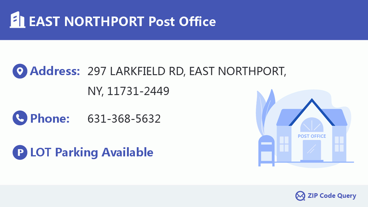 Post Office:EAST NORTHPORT