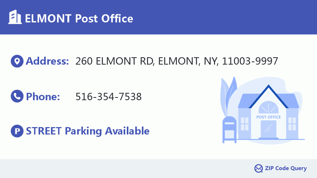 Post Office:ELMONT