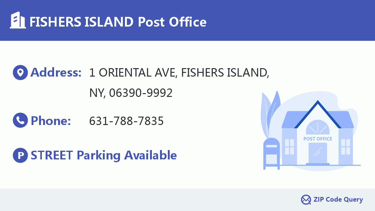 Post Office:FISHERS ISLAND
