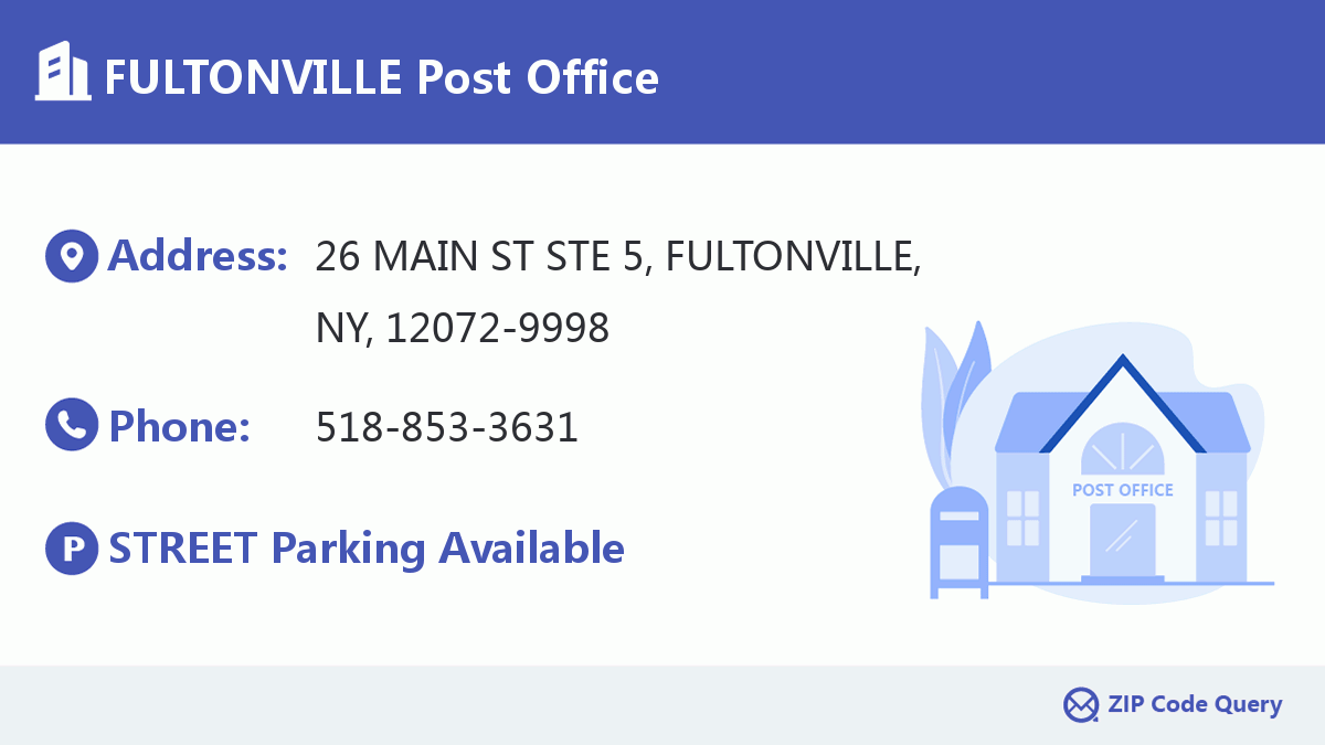 Post Office:FULTONVILLE