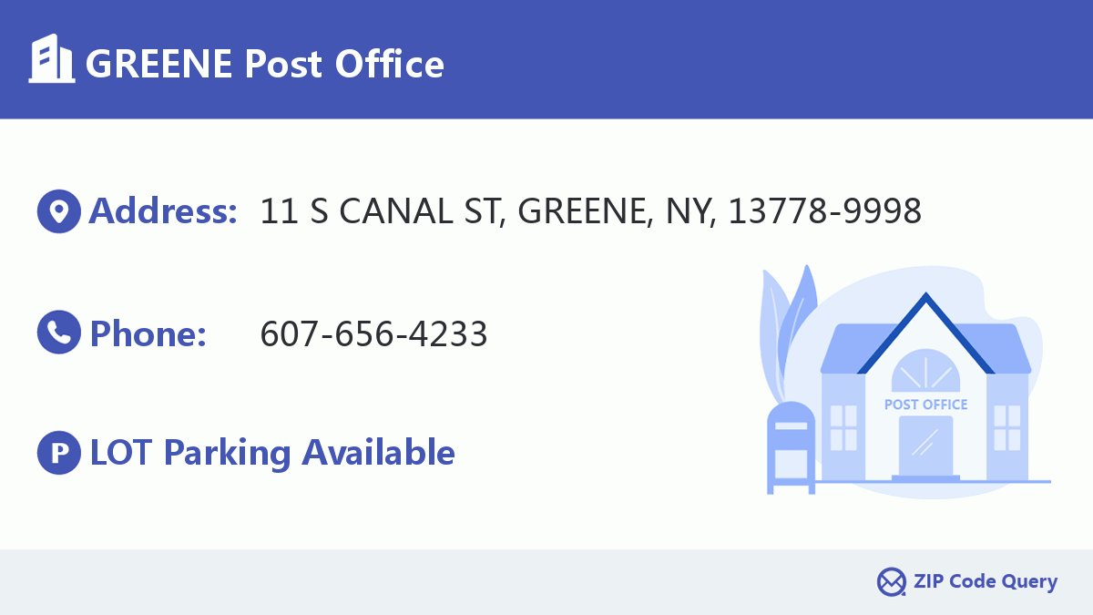 Post Office:GREENE