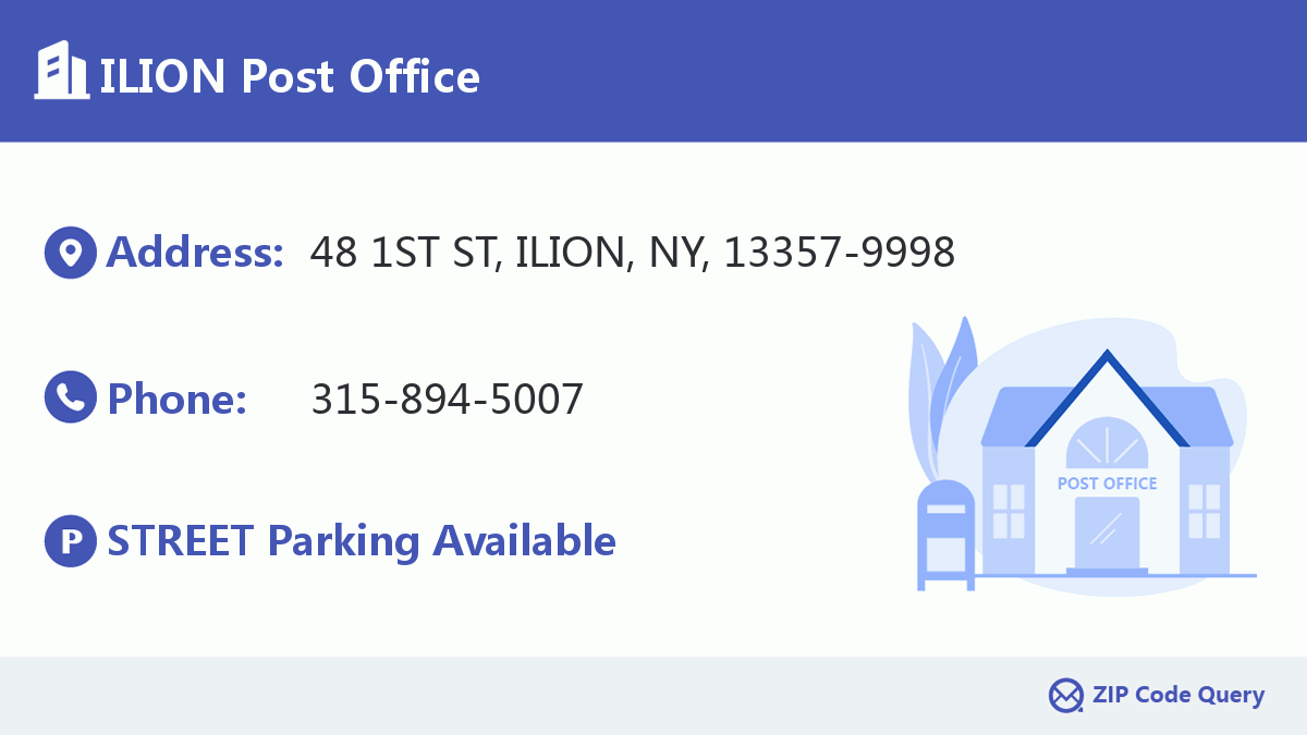 Post Office:ILION