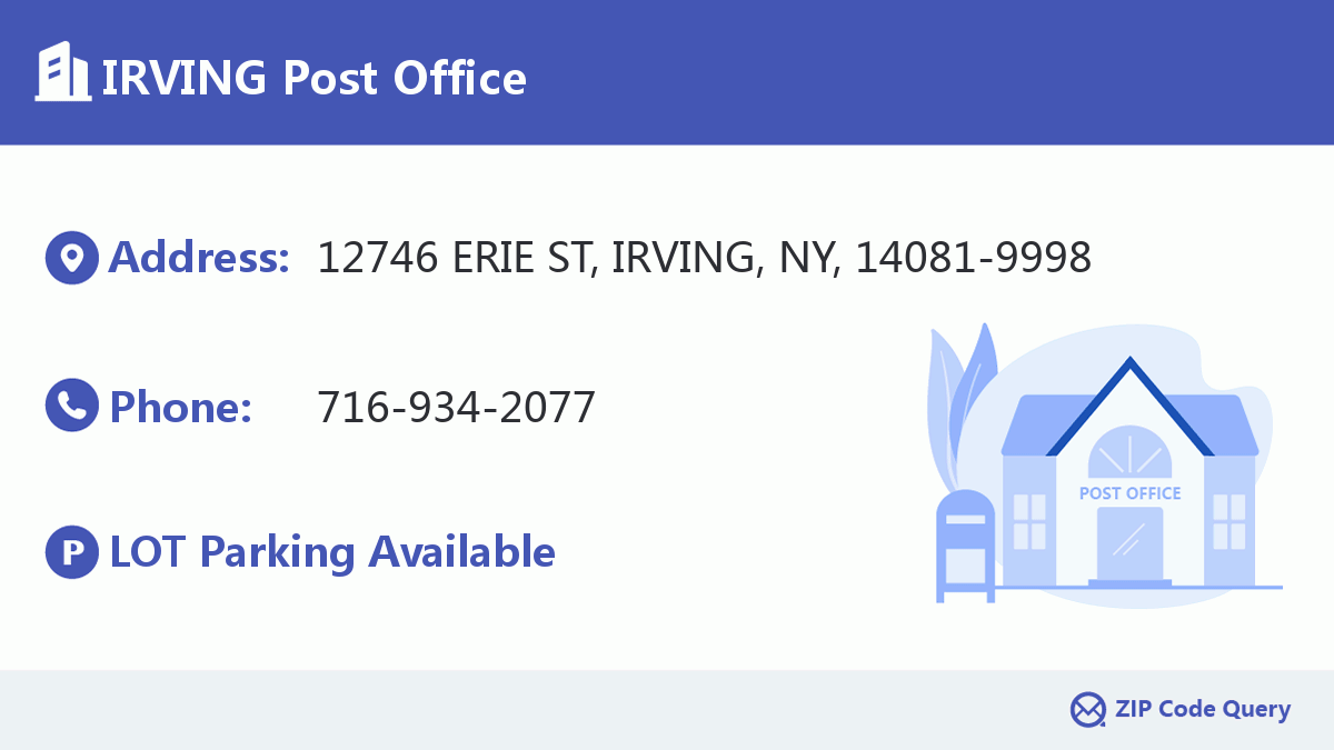 Post Office:IRVING