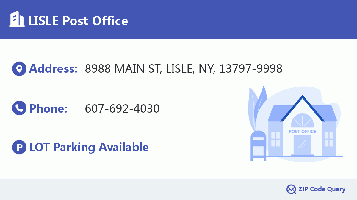Post Office:LISLE