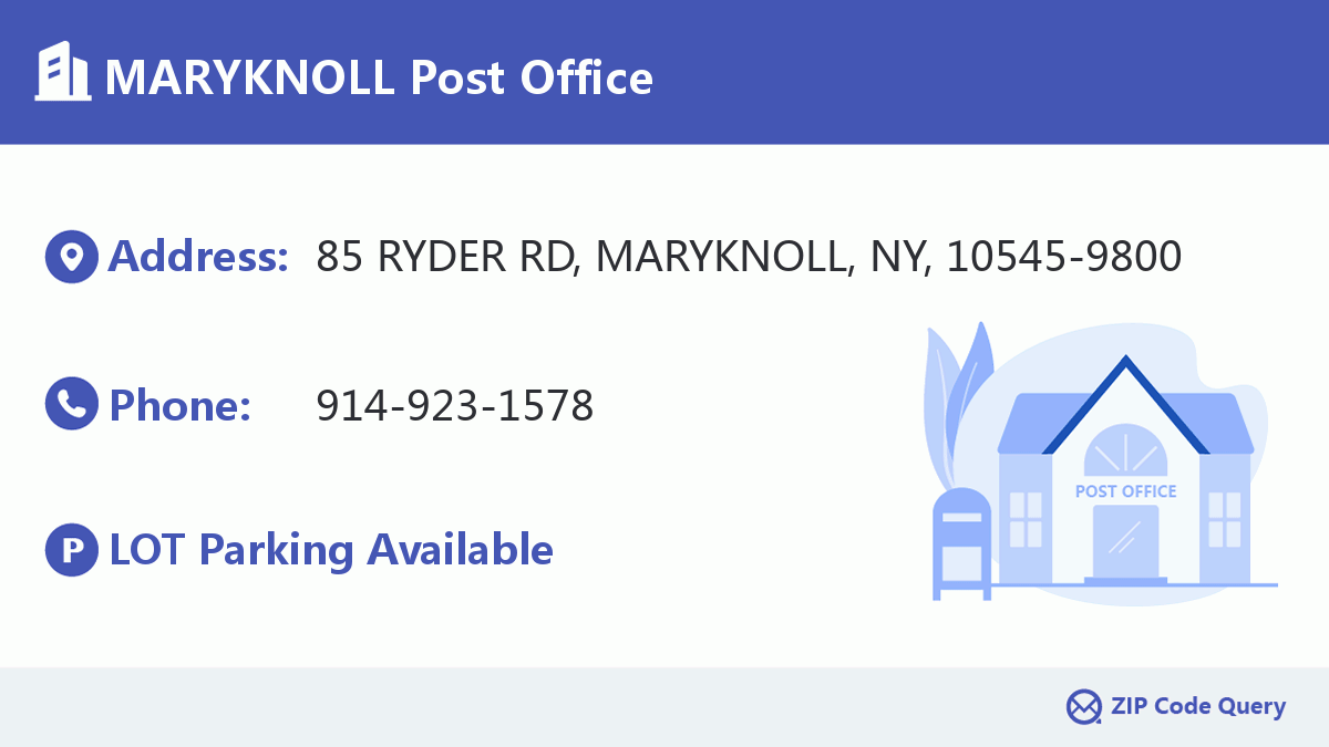 Post Office:MARYKNOLL