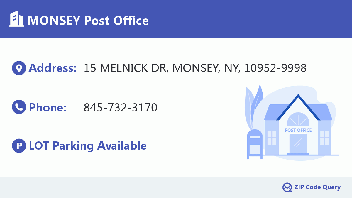 Post Office:MONSEY