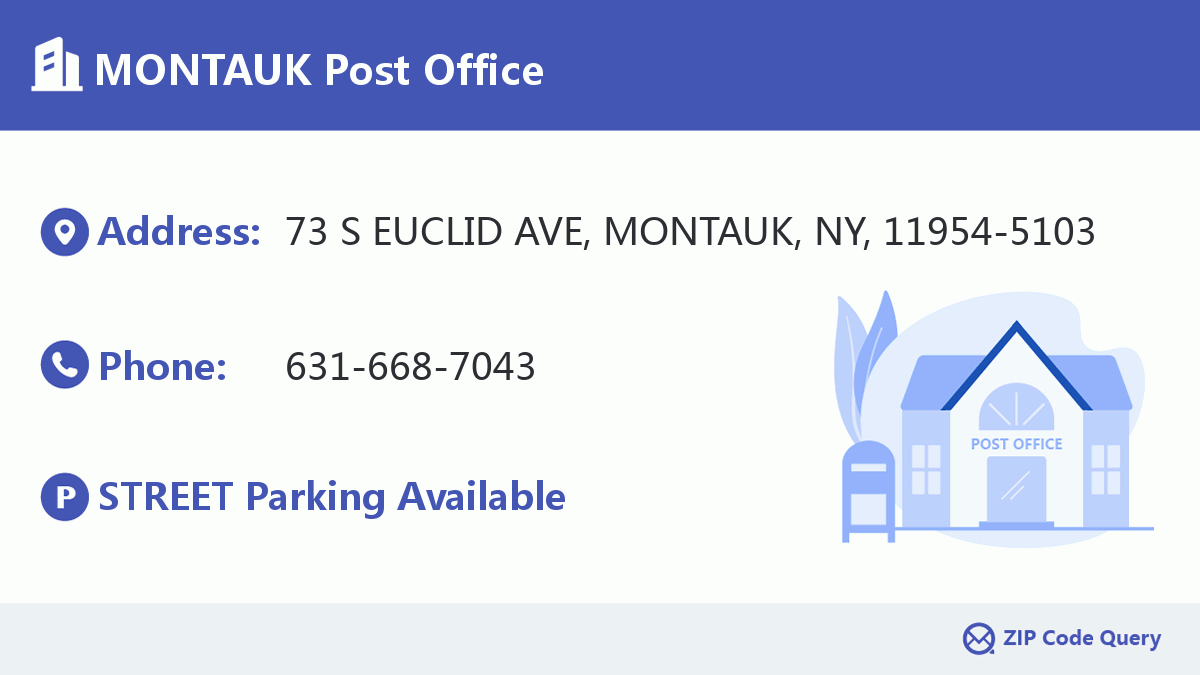 Post Office:MONTAUK