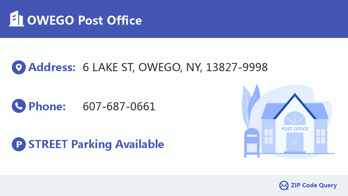 Post Office:OWEGO