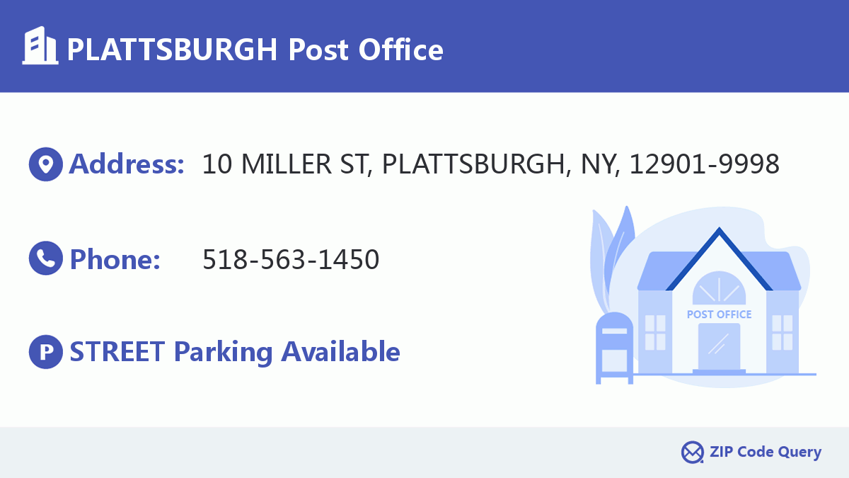Post Office:PLATTSBURGH
