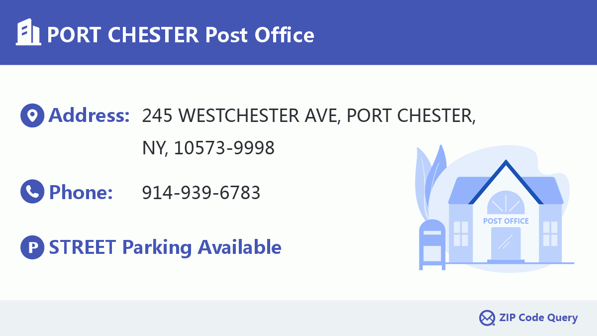 Post Office:PORT CHESTER