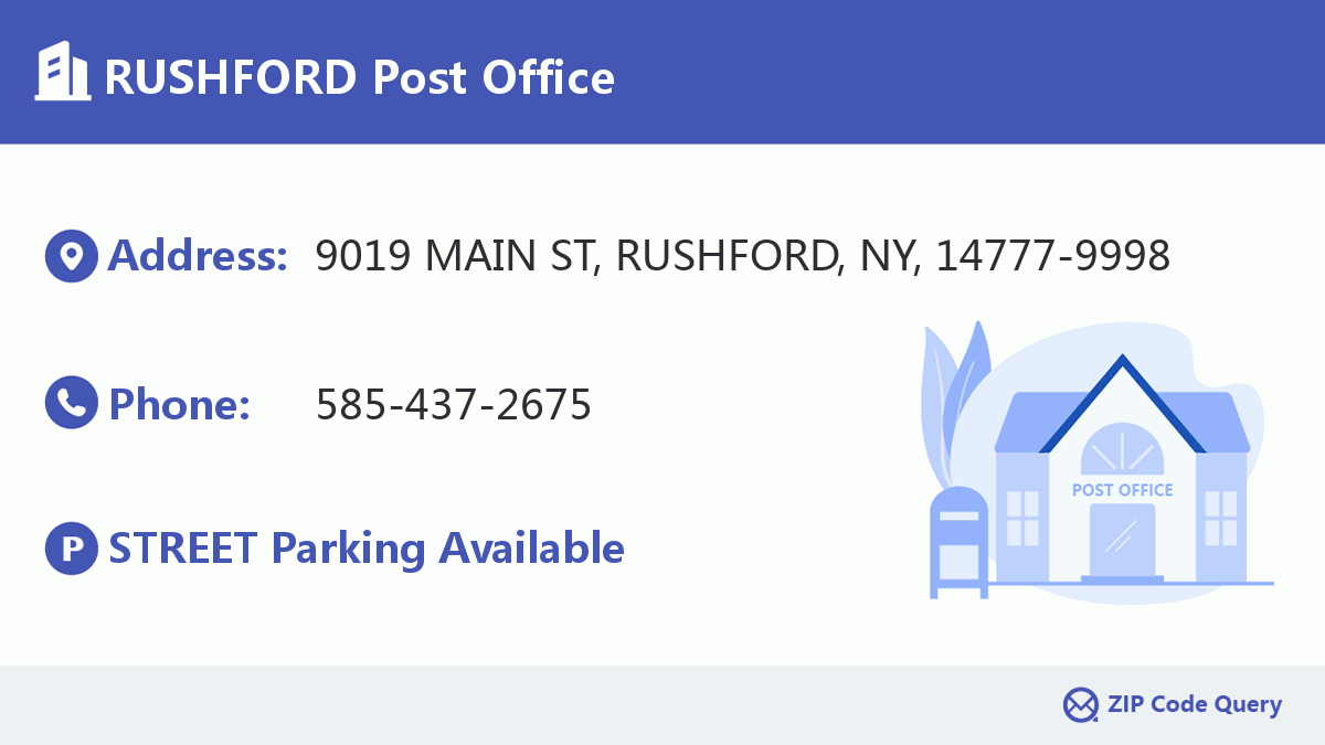 Post Office:RUSHFORD