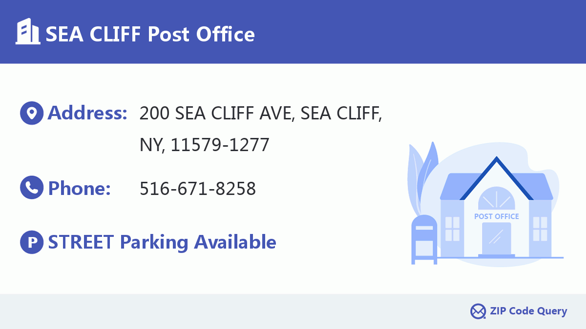 Post Office:SEA CLIFF