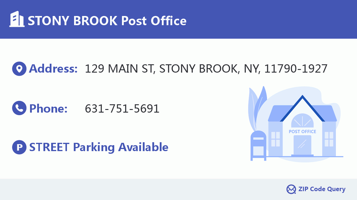 Post Office:STONY BROOK