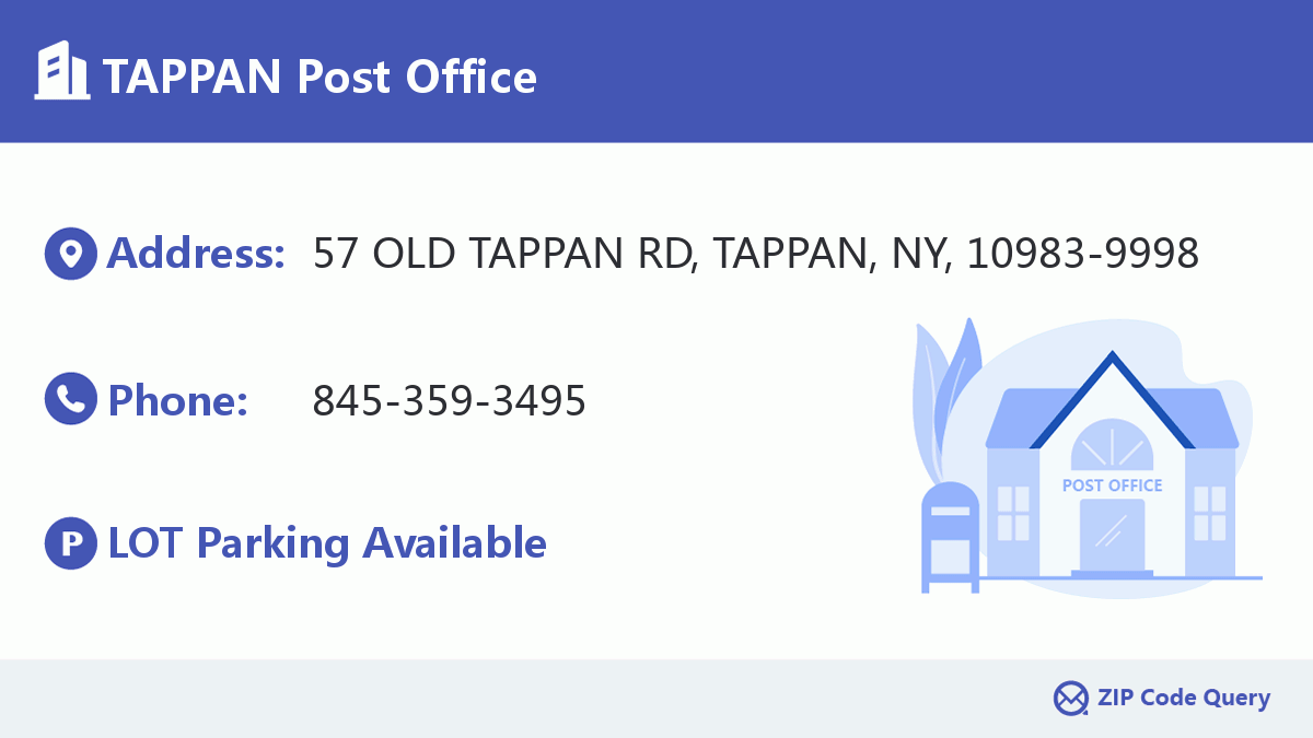 Post Office:TAPPAN