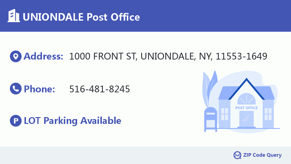 Post Office:UNIONDALE