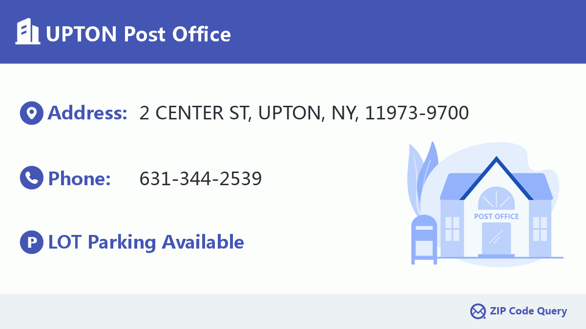 Post Office:UPTON
