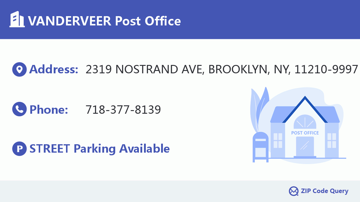 Post Office:VANDERVEER