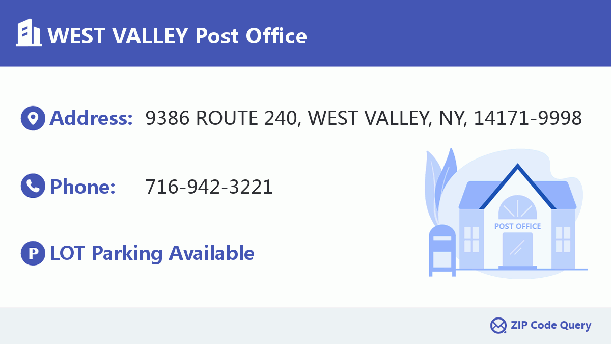 Post Office:WEST VALLEY