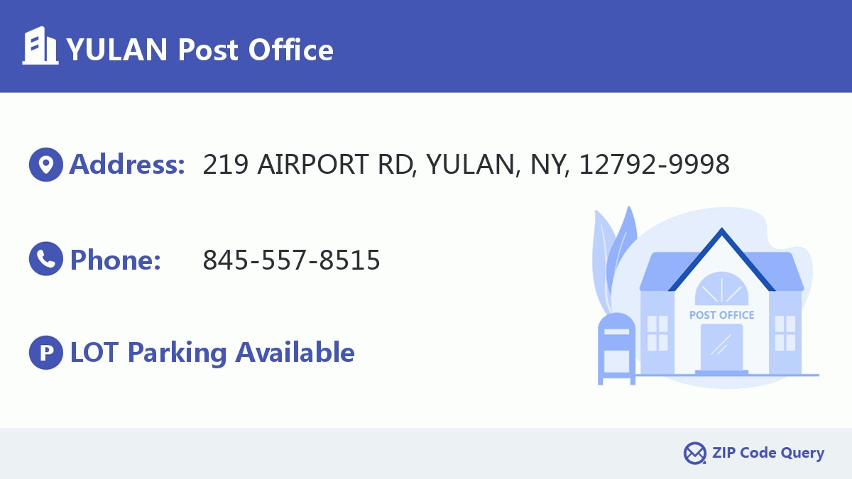 Post Office:YULAN